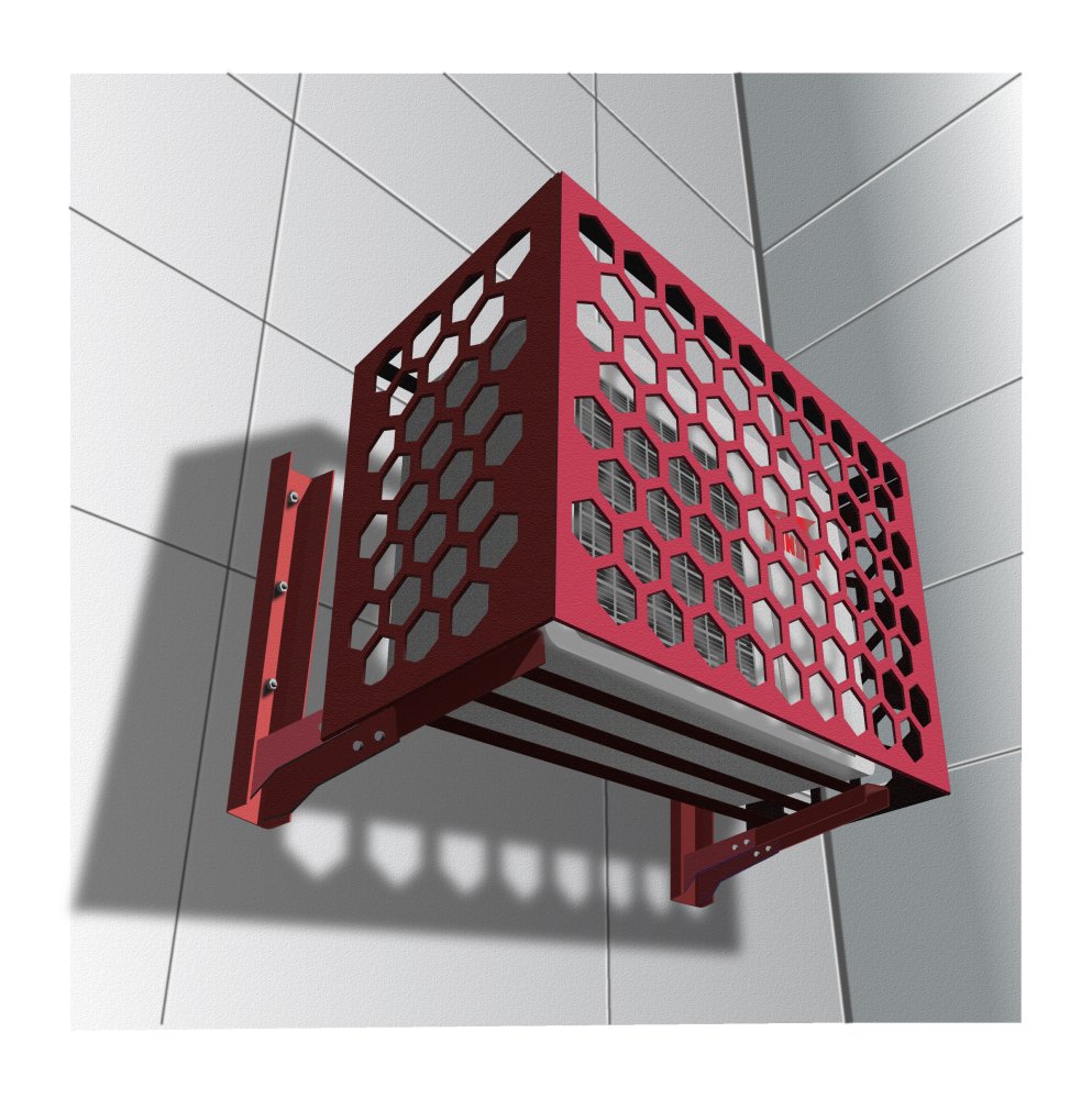 Корзины для кондиционеров с перфорацией в виде ромба RAL3011